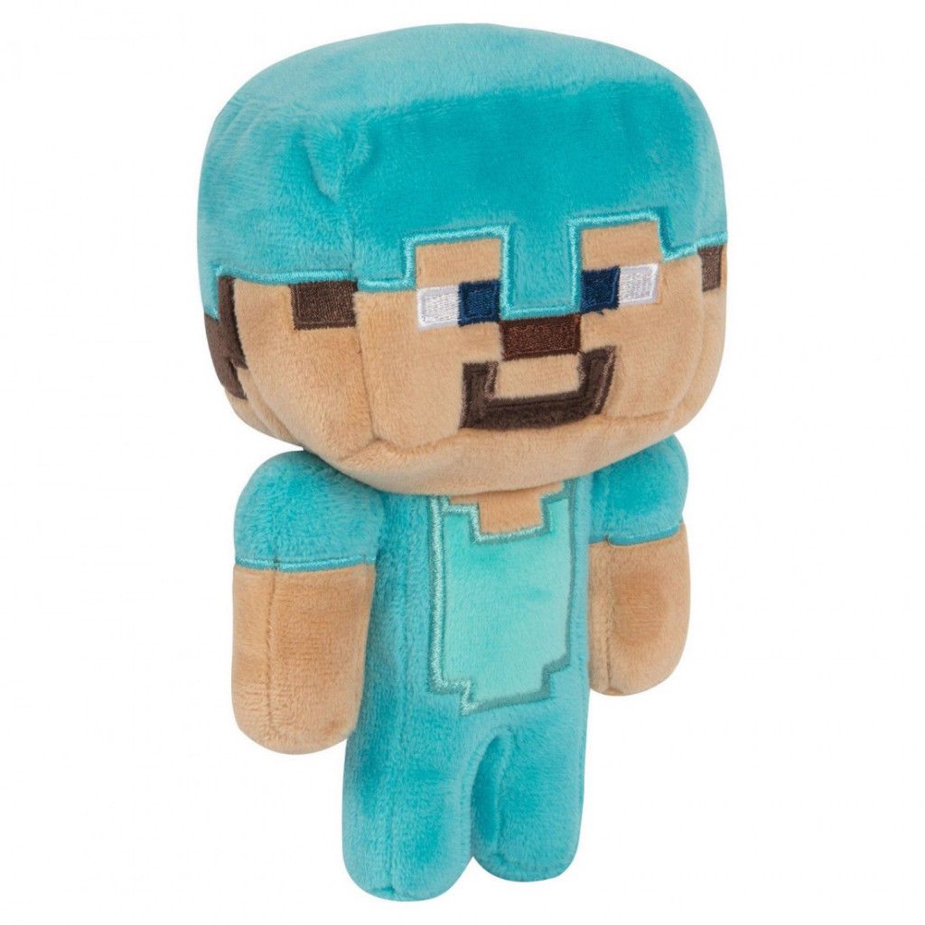 Minecraft Gosedjur Mjukisdjur Diamond Steve Minecraftbutiken Se