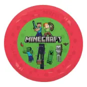 Återanvändbara Tallrikar Minecraft - 4-pack