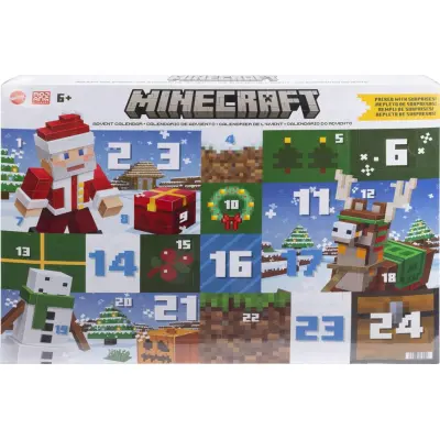 Minecraft Adventskalender Figurer 2025