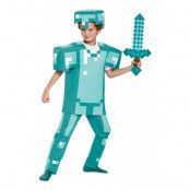 Minecraft Armor Deluxe Barn Maskeraddräkt - Large