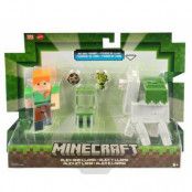 Minecraft Core Figur 2-pack Alex and llama