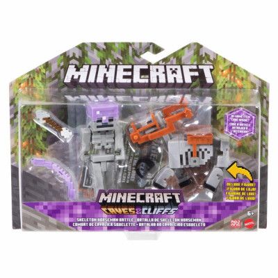 Minecraft Figur 2-pack Skeleton Horseman Battle