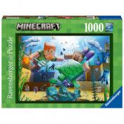 Minecraft - Minecraft Mosaic Jigsaw Puzzle