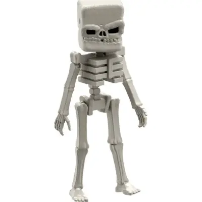 Minecraft Movie Stor Figur Skeleton - Minecraft -  Leksaksaffären