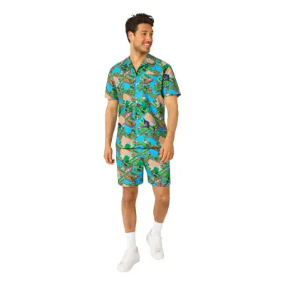 Minecraft Overworld Shorts Kostym - XX-Large