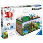 Minecraft Treasure Box 3D Pussel 216 bitar