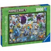 Ravensburger Minecraft Mobs Pussel 1000 bitar