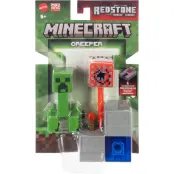 Minecraft Redstone Figur Creeper - Minecraft -  Leksaksaffären
