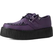 T.U.K. - Gothic Creepers - Viva High Creeper - EU37 EU42 - för Dam - vinröd