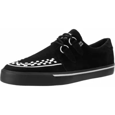 T.U.K. - Gothic Sneakers - A9182 - Creeper Sneaker Classic Black White - EU37 EU45 - för  svart/vit