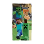 Minecraft Handduk 70x120cm - Minecraft -  Leksaksaffären
