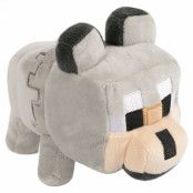 Minecraft Happy Explorer Untamed Wolf Mjukisdjur