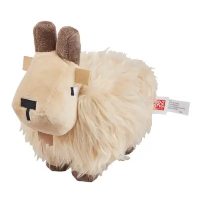 Minecraft Mjukdjur Goat 20cm - Minecraft -  Leksaksaffären
