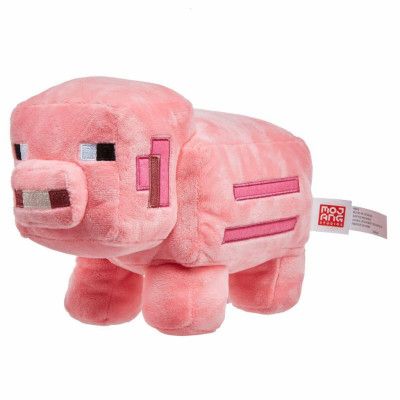 Minecraft Mjukdjur Pig 20cm - Minecraft -  Leksaksaffären