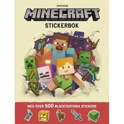 Kärnan Minecraft - Pysselbok med klistermärken