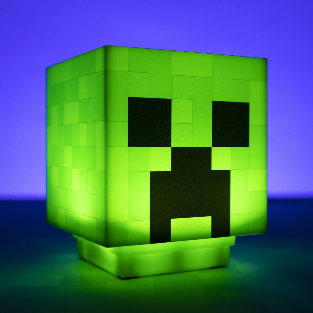 Minecraft Creeper Lampa - Minecraftbutiken.se