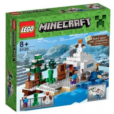 LEGO Minecraft 21120, Gömstället i snön