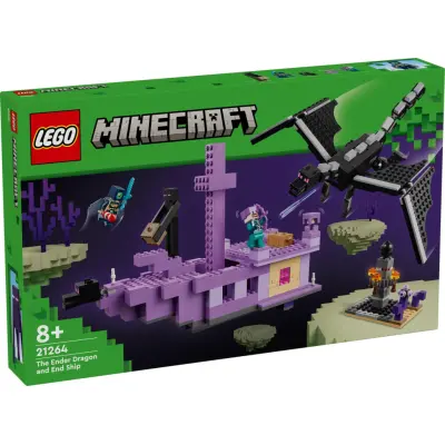 LEGO® Minecraft® Enderdraken och Endskeppet 21264 - LEGO -  Leksaksaffären