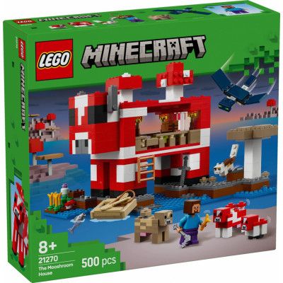 LEGO® Minecraft Mooshroomhuset 21270 - LEGO -  Leksaksaffären