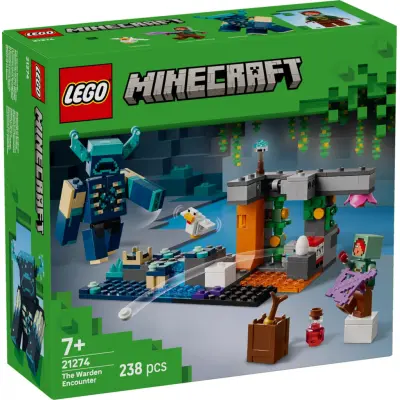 LEGO® Minecraft Mötet med väktaren 21274 - LEGO -  Leksaksaffären