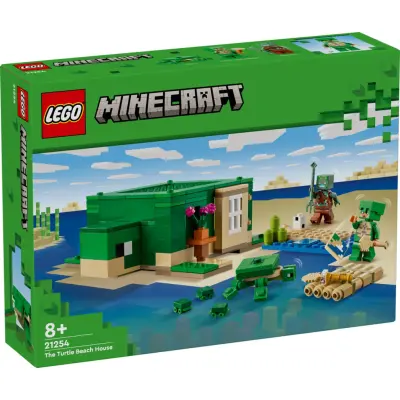 LEGO® Minecraft Sköldpaddshuset 21254 - LEGO -  Leksaksaffären