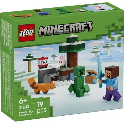 LEGO® Minecraft Steves taigaäventyr 21583 - LEGO -  Leksaksaffären