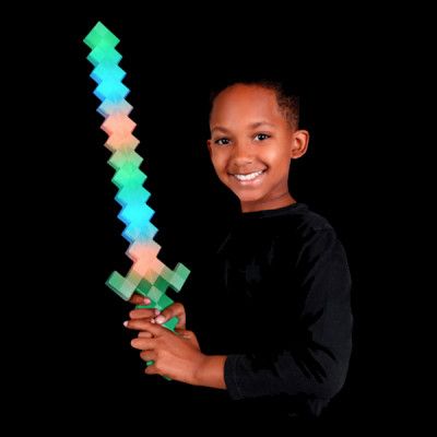 LED Svärd Pixel Grön