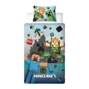Minecraft Bäddset 150x210cm 22291 - Minecraft -  Leksaksaffären
