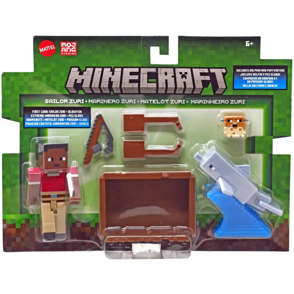 Minecraft Figur 2-pack Sailor Zuri - Minecraft - Leksaksaffären ...