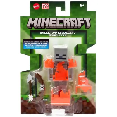 Minecraft Figur Skeleton - Minecraft -  Leksaksaffären