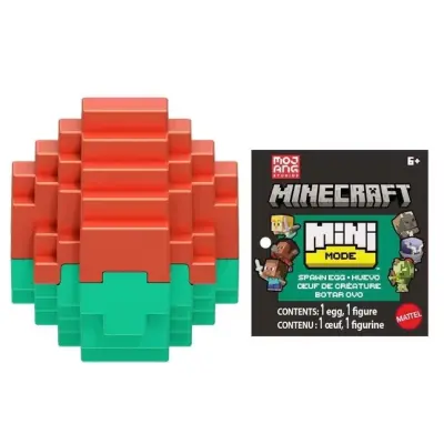Minecraft Mini Mode Spawn Egg med figur - Minecraft -  Leksaksaffären