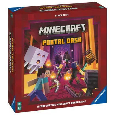 Minecraft Portal Dash Sällskapsspel SV/DA/NO/FI - Minecraft -  Leksaksaffären