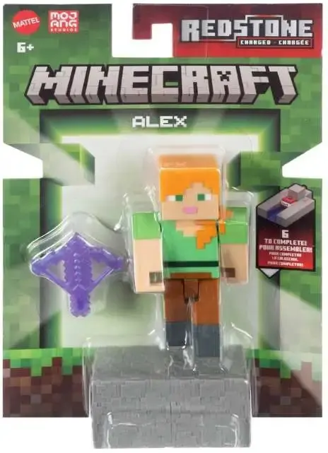 Minecraft Redstone Figur Alex - Minecraft - Leksaksaffären ...
