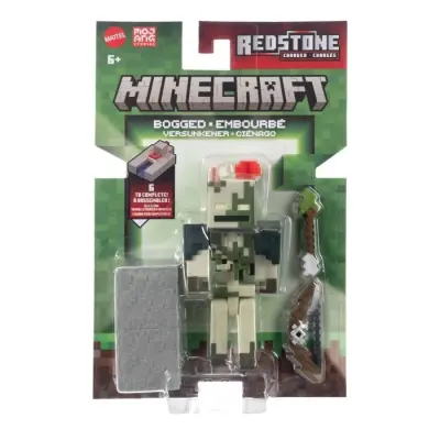 Minecraft Redstone Figur Bogged - Minecraft -  Leksaksaffären