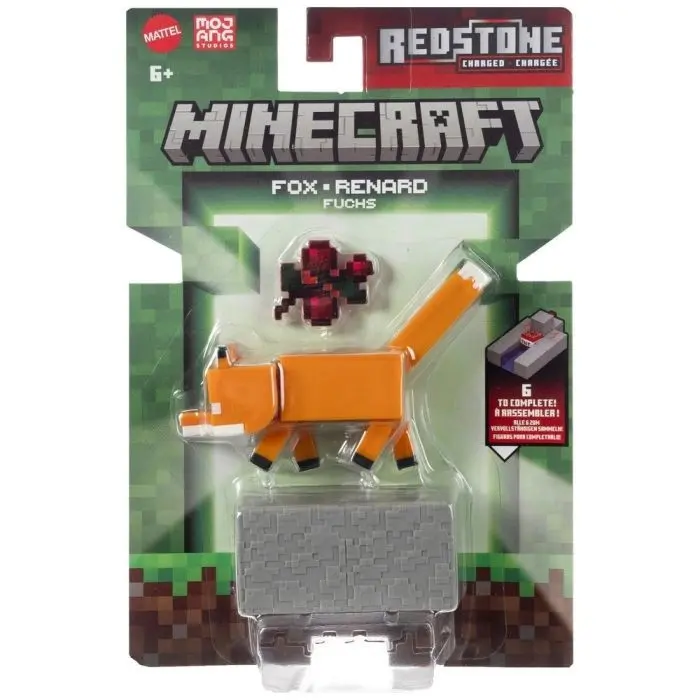 Minecraft Redstone Figur Fox - Minecraft - Leksaksaffären ...