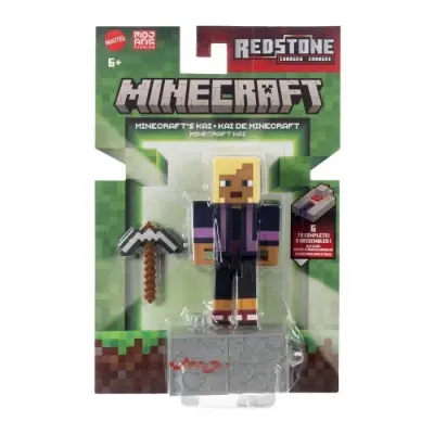 Minecraft Redstone Figur Kai - Minecraft -  Leksaksaffären