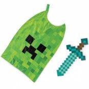 Minecraft Sword & Cape Set Utklädning