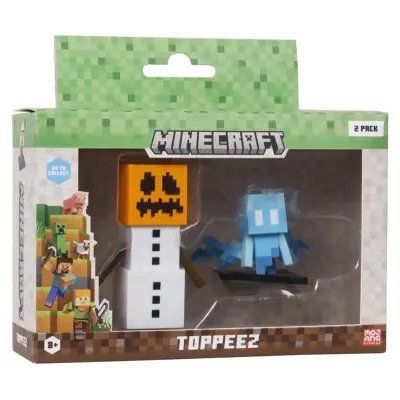 Minecraft Toppeez Figurer 2-pack Snow Golem&Allay - Minecraft -  Leksaksaffären