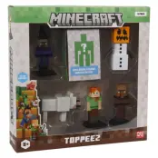 Minecraft Toppeez Figurer 6-pack Deluxe box Snow Golem - Minecraft -  Leksaksaffären