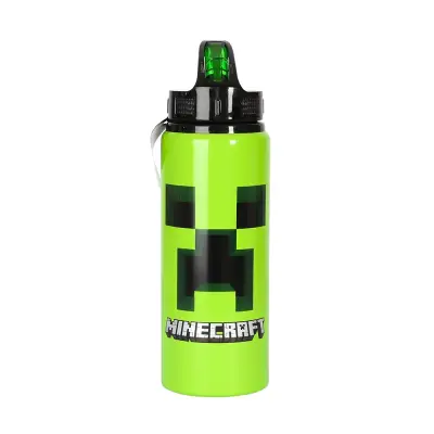 Minecraft Vattenflaska Aluminium 730ml - Minecraft -  Leksaksaffären