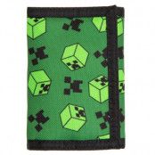 Minecraft Creeper Sweeper Tri-Fold Plånbok