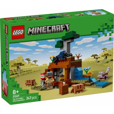 LEGO® Minecraft Expeditionen till bältdjursgruvan 21269