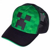 Minecraft, Keps - Creeper - Grön