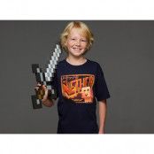Minecraft Nether Postcard Barn T-shirt