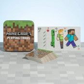 Minecraft - Kortlek med Metalletui