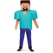 Minecraft Steve Deluxe Maskeraddräkt Barn